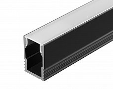 Профиль SL-MINI-8-H12-2000 BLACK (Arlight, Алюминий)