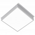 Светильник DL-GRIGLIATO-S190x190-24W Warm3000 (GR, 100 deg, 230) (Arlight, IP40 Металл, 5 лет)