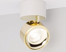 Светильник SP-PLURIO-SURFACE-R77-9W Day4000 (WH-BRS, 36 deg, 230V) (Arlight, IP20 Металл, 3 года)