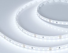 Светодиодная лента RT-A120-8mm 24V White6000 (14.4 W/m, IP20, 2835, 5m) (Arlight, Открытый)
