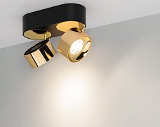 Светильник SP-PLURIO-SURFACE-RS179x78-18W Day4000 (BK-BRS, 36 deg, 230V) (Arlight, IP20 Металл, 3 года)