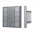 INTELLIGENT ARLIGHT Кнопочная панель DALI-201-23-4G-DIM-DT6-IN Silver (BUS, Frame) (IARL, IP20 Металл, 3 года)