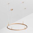 Основание ART-APRIORI-ROUND-HANG-R1000 (GD) (Arlight, IP20 Металл, 3 года)
