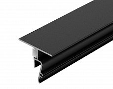 Профиль STRETCH-SHADOW-M-CEIL-2000 BLACK (A2-CONTOUR-PRO) (Arlight, Алюминий)