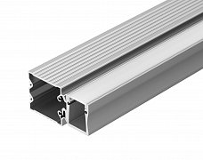 Профиль с экраном ALU-BASE-WH28-2000 ANOD+FROST (Arlight, Металл)