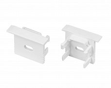 Заглушка SL-MINI-15-F WHITE с отверстием (Arlight, Пластик)
