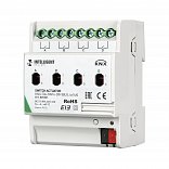 INTELLIGENT ARLIGHT Релейный модуль KNX-704-SW16-DIN (BUS, 4x16A) (Arlight, IP20 Пластик, 2 года)