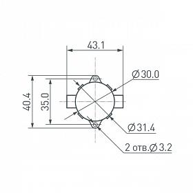 Флэш-модуль VISOR-SPI-D30-3LED-12V RGB (Arlight, Герметичный)