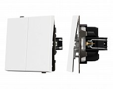 Механизм выключателя управления шторами SWT-TENDO-MKR2-PL-WH (230V, 10A) (Arlight, Белый)