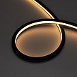 Лента герметичная NOVA-TOP-BLACK-A120-16x15mm 24V Warm3000 (10 W/m, IP67, 2835, 5m, wire x2) (Arlight, Вывод боковой, 5 лет)