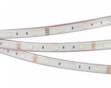 Светодиодная лента RTW 2-5000P 12V RGB (5060, 150 LED, LUX) (Arlight, 7.2 Вт/м, IP66)