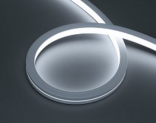 Лента герметичная MOONLIGHT-PRO-TOP-X320-20x20mm 48V White6000 (10 W/m, IP67, 30m, wire x2) (Arlight, Вывод боковой, 7 лет)