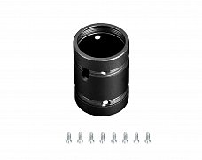 Крепление MOONLIGHT-SPLICE-D25 Black (Arlight, Металл)
