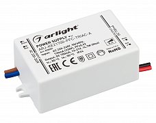 Блок питания ARJ-KE21700-PFC-TRIAC-A (15W, 700mA) (Arlight, IP44 Пластик, 5 лет)