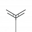 Кронштейн OXOR-SY4-3000x76-L1300 BLACK (Arlight, Сталь)
