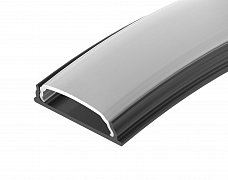 Профиль ARH-BENT-W18-2000 ANOD BLACK (Arlight, Алюминий)