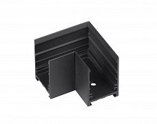 Коннектор угловой MAG-CON-MINI-2538-L90 (BK) (Arlight, IP20 Металл, 5 лет)