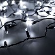 Светодиодная гирлянда ARD-STRING-CLASSIC-1000-BLACK-100LED-PULSE White (230V, 7W) (Ardecoled, IP65, 1 год)