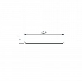 Экран FANTOM-W49-5000 SILICONE (Arlight, Силикон)