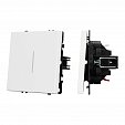 ARL NOBE Выключатель 1 кл подсветка софт-тач белый кварц SWT-MK01-SFPL-L-WH (250V, 10A) (Arlight, -)