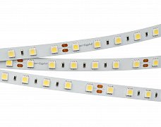 Светодиодная лента RTW 2-5000NC 24V White6000 2x (5060, 300 LED, LUX) (Arlight, 14.4 Вт/м, IP65)