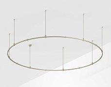 Основание ART-APRIORI-ROUND-ROD-800-R3000 (OG) (Arlight, IP20 Металл, 3 года)