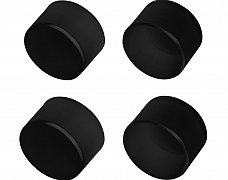 Заглушка WPH-FLEX-D22-360deg BLACK глухая (Arlight, Силикон)