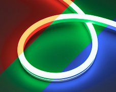 Лента герметичная MOONLIGHT-PRO-SIDE-X360-12x24mm 24V RGB (12 W/m, IP68, 10m, wire x2) (Arlight, Вывод прямой, 5 лет)