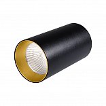 Светильник SP-POLO-SURFACE-R85-15W White5000 (BK-GD, 40 deg) (Arlight, IP20 Металл, 3 года)