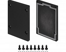Заглушка IP-LINE-5475 BLACK глухая (Arlight, Металл)