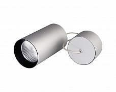 Светильник подвесной SP-POLO-R85-2-15W Day White 40deg (Silver, Black Ring) (Arlight, IP20 Металл, 3 года)