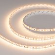 Светодиодная лента RT-A120-8mm 12V Warm3000 (9.6 W/m, IP20, 2835, 5m) (Arlight, Открытый)