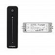 Диммер SMART-DIM-SET-LINE (12-24V, 1x8A, ПДУ 2.4G) (Arlight, IP20 Пластик, 5 лет)