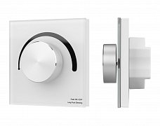 INTELLIGENT ARLIGHT Роторная панель SMART-TRIAC-601-31 Белая (230V, 1A, ZB) (IARL, IP20 Пластик, 5 лет)