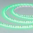 Светодиодная лента RT-A120-5mm 12V Green (9.6 W/m, IP20, 2835, 5m) (Arlight, узкая)