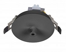 Чаша потолочная встраиваемая SPX-CANOPY-R90-C6.5 (BK) (Arlight, Металл)