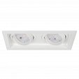 Светильник MS-VORTEX-BUILT-S170x90-2x12W Day4000 (WH-WH, 40 deg, 230V) (Arlight, IP20 Металл, 5 лет)