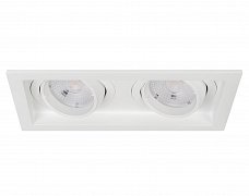 Светильник MS-VORTEX-BUILT-S170x90-2x12W Day4000 (WH-WH, 40 deg, 230V) (Arlight, IP20 Металл, 5 лет)