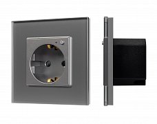 Розетка электрическая с Zigbee управлением SCT-OMALI-EUZB1-PL-GR (240V, 16A, Zigbee) (Arlight, -)