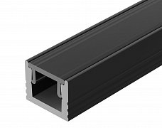 Профиль SL-MINI-8-H6-2000 ANOD BLACK (Arlight, Алюминий)