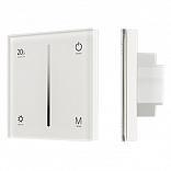 Панель SMART-P6-DIM-G-IN White (12-24V, 4x3A, Sens, 2.4G) (Arlight, IP20 Пластик, 5 лет)