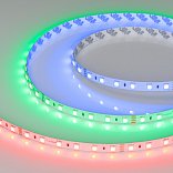Светодиодная лента RT-B60-10mm 24V RGB (14.4 W/m, IP20, 5060, 5m) (Arlight, Открытый)