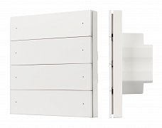 INTELLIGENT ARLIGHT Кнопочная панель SMART-DMX512-801-22-8G-8SC-DIM-IN White (230V, 2.4G) (IARL, IP20 Пластик, 5 лет)