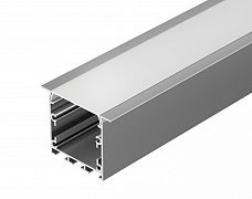 Профиль LINIA49-F-S-2000 ANOD (Arlight, Алюминий)