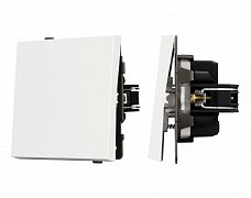 Механизм звонкового выключателя SWT-TENDO-MKR1-SFPL-WH (230V, 10A) (Arlight, Матовый белый)