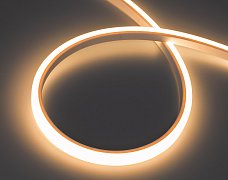Лента герметичная WAVE-TOP-PU-A144-10x10mm 24V Warm2700 (5 W/m, IP68, 1m, wire x1) (Arlight, Вывод боковой, 3 года)