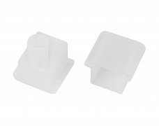 Заглушка MOONLIGHT-T-CAP-10x10mm-BOTTOM-S-SET (Arlight, Силикон)