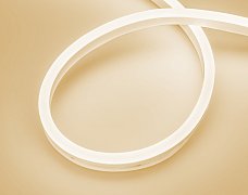 Лента герметичная AURORA-PS-A120-16x8mm 24V Warm3000 (10 W/m, IP65, 2835, 5m) (Arlight, Силикон, 2 года)
