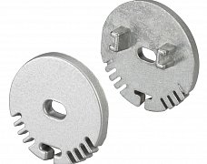 Заглушка ALU для ALU-ROUND с отверстием (Arlight, Алюминий)