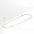 Основание ART-APRIORI-OVAL-HANG-4000x1000 (GD) (Arlight, IP20 Металл, 3 года)
